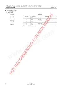 S-5840BAN-M5T1U Datasheet Page 4