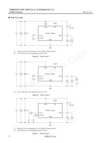 S-5841A95D-M5T1G Datasheet Page 12