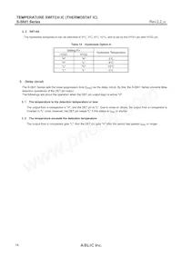 S-5841A95D-M5T1G Datasheet Page 14