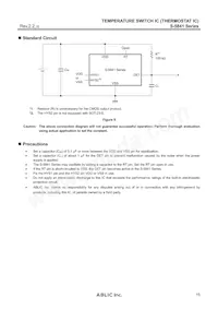 S-5841A95D-M5T1G Datasheet Page 15