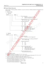 S-5843ABODC-M5T1U Datasheet Page 3