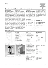 S1430UAP912 Datasheet Pagina 3