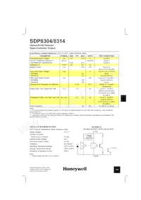 SDP8304-301數據表 頁面 2