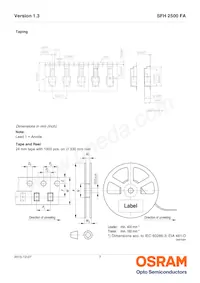 SFH 2500 FA-Z Datasheet Page 7