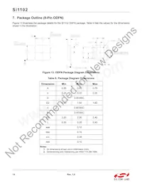 SI1102-A-GM Datasheet Page 14