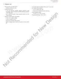 SI1133-AA00-GM Datasheet Page 2