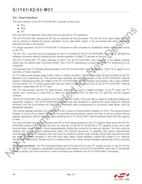 SI1141-M01-GM Datasheet Page 18