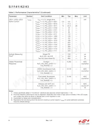 SI1142-A11-YM0R Datasheet Page 6