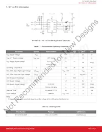 SI1144-A10-GMR Datasheet Pagina 2