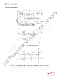 SI1147-A10-GMR Datasheet Page 2