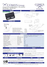 SRA-SP-003 Datasheet Cover