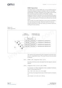TCS34711FN Datasheet Page 14