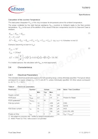 TLE5012FUMA1 Datasheet Page 20
