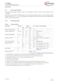 TLE5309DE5201XUMA1 Datasheet Page 15