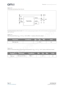 TMG39923-M Datasheet Page 12