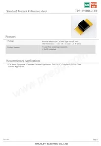 TPS1191RB-2-TR Datasheet Copertura