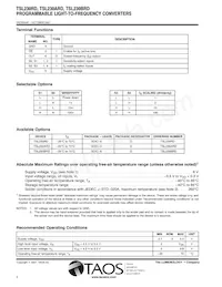 TSL230RD-TR Datenblatt Seite 2