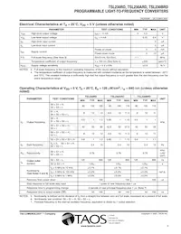 TSL230RD-TR Datasheet Page 3