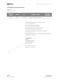 TSL237T Datasheet Page 18