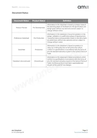 TSL237T Datasheet Page 21