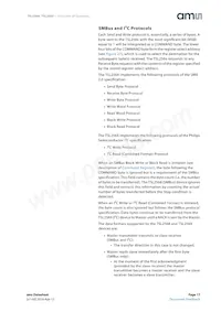 TSL2569T Datasheet Page 17