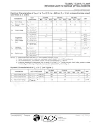 TSL262RSM-LF Datenblatt Seite 3