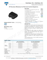 TSOP59456TR1 Datasheet Cover