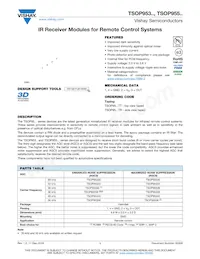 TSOP95338TR Datasheet Cover