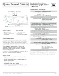 TWL-U-W Datasheet Cover