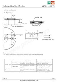 VTPS1192HB Datasheet Pagina 15