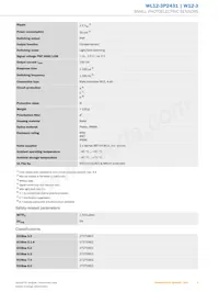 WL12-3P2431 Datasheet Page 3