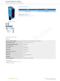 WL12G-3P2572 Datasheet Pagina 2