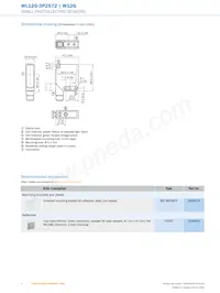 WL12G-3P2572數據表 頁面 6