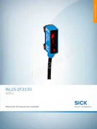 WL2S-2F3130 데이터 시트 표지