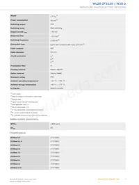 WL2S-2F3130 Datasheet Pagina 3