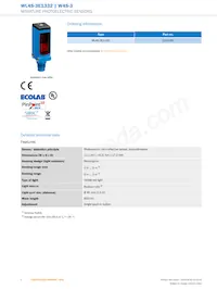 WL4S-3E1332 Datasheet Page 2