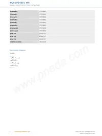 WL9-3P3430 Datasheet Page 4