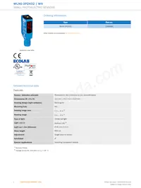 WL9G-3P2432 Datasheet Page 2