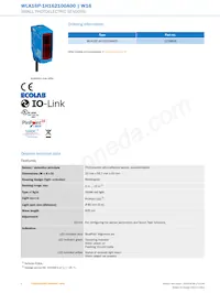 WLA16P-1H162100A00 Datasheet Page 2