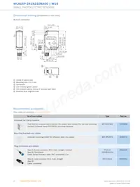 WLA16P-2416210BA00 Datasheet Page 10