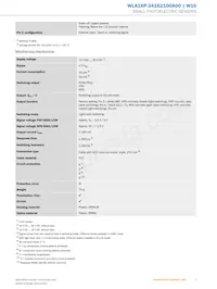 WLA16P-34162100A00 Datasheet Pagina 3