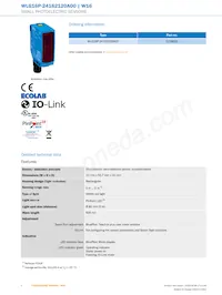 WLG16P-24162120A00 Datasheet Page 2