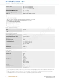 WLG16P-24162120A00 Datasheet Page 4