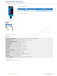 WLG4S-3E1134 Datasheet Page 2