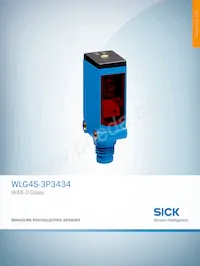 WLG4S-3P3434 Datasheet Cover