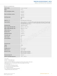 WSE16I-1H162100A00 Datasheet Pagina 3