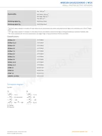 WSE16I-1H162100A00 Datasheet Page 5