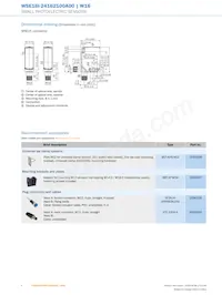 WSE16I-24162100A00 Datasheet Page 8