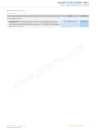 WSE16I-24162100A00 Datasheet Page 9