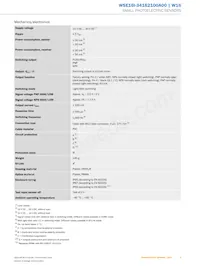 WSE16I-34162100A00 Datasheet Page 3